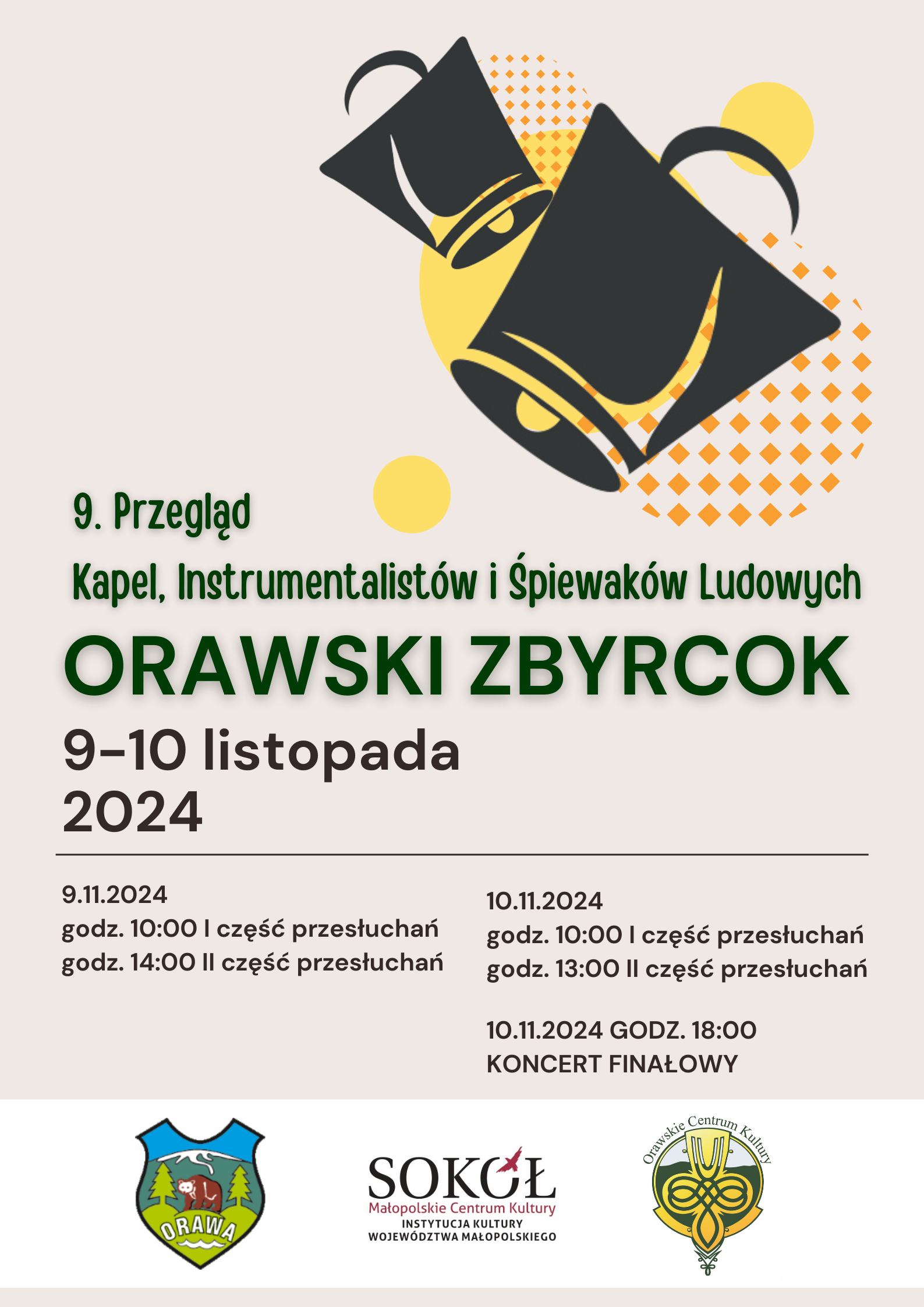 9. Przegląd Kapel, Instrumentalistów i Śpiewaków Ludowych „Orawski Zbyrcok”