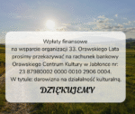 Wsparcie Orawskiego Lata